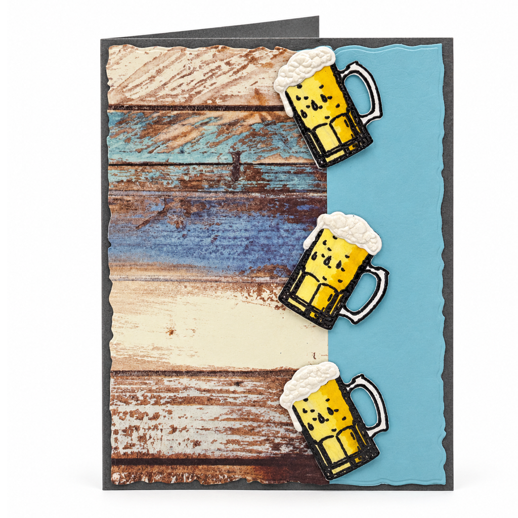 Three Cheers, Handcrafted Beer Card