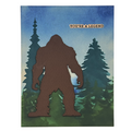 Certified Legend,  Handcrafted Bigfoot Greeting Card