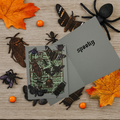 Creepy Crawly Halloween Greeting Card