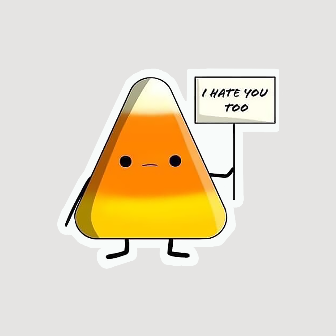 Candy Corn Stickers 2
