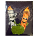 Cute Halloween Candle Duo Card