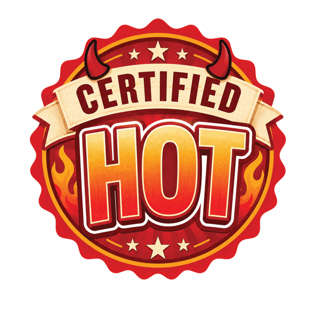 Certified HOT Badge Sticker