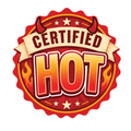 Certified HOT Badge Sticker
