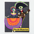 Day of the Dead - Handcrafted Greeting Card