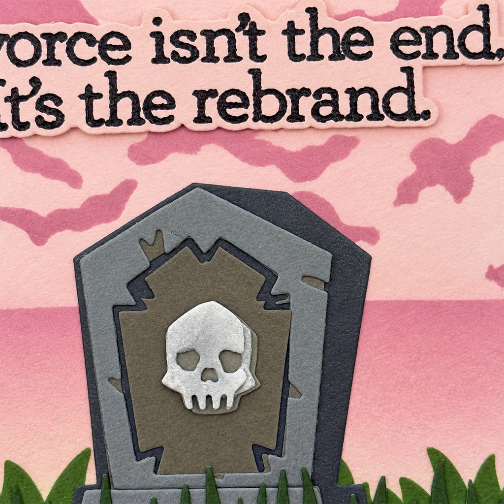 Divorce: The Rebrand, Handcrafted Divorce Card