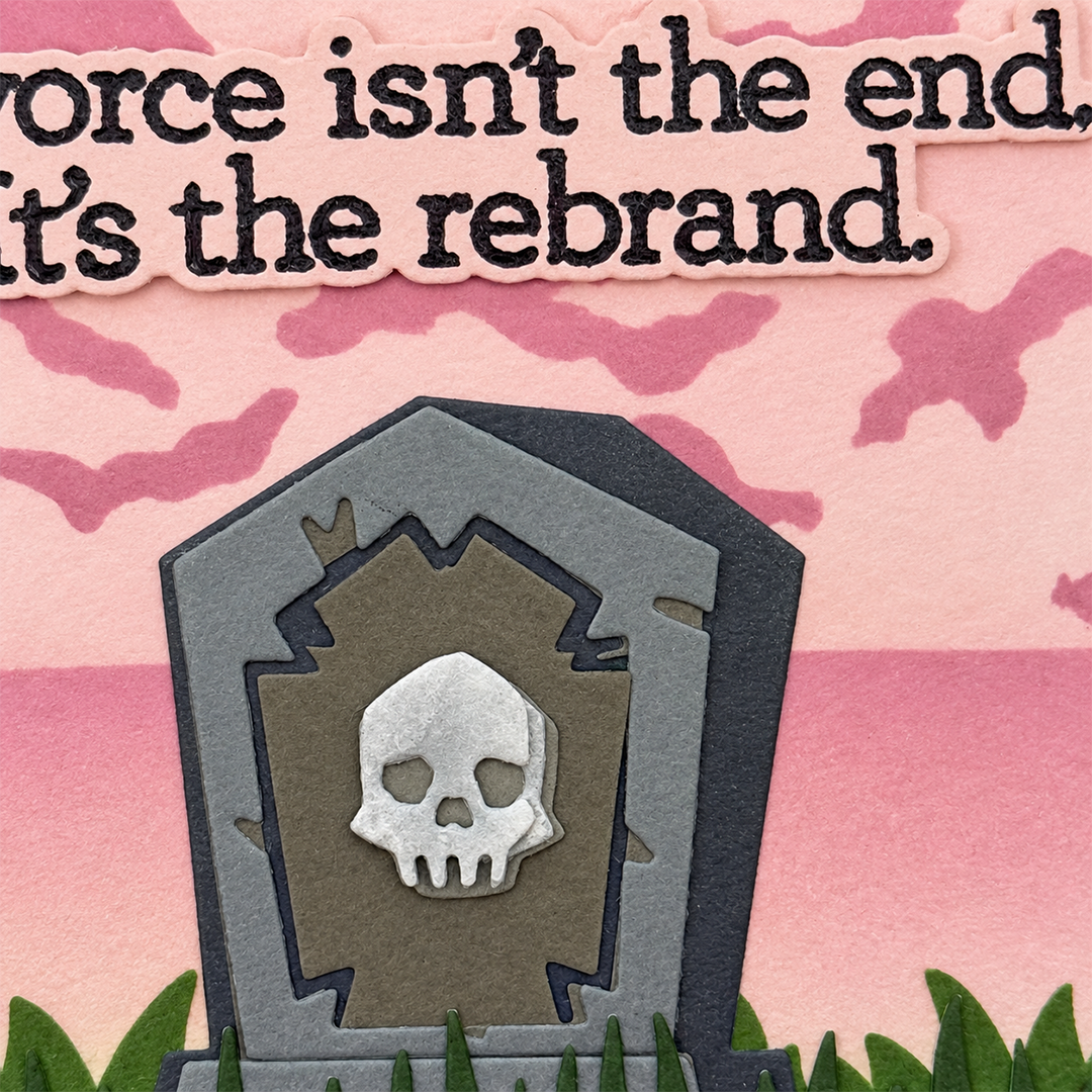 Divorce: The Rebrand, Handcrafted Divorce Card