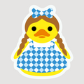 Dorothy Duckie Sticker