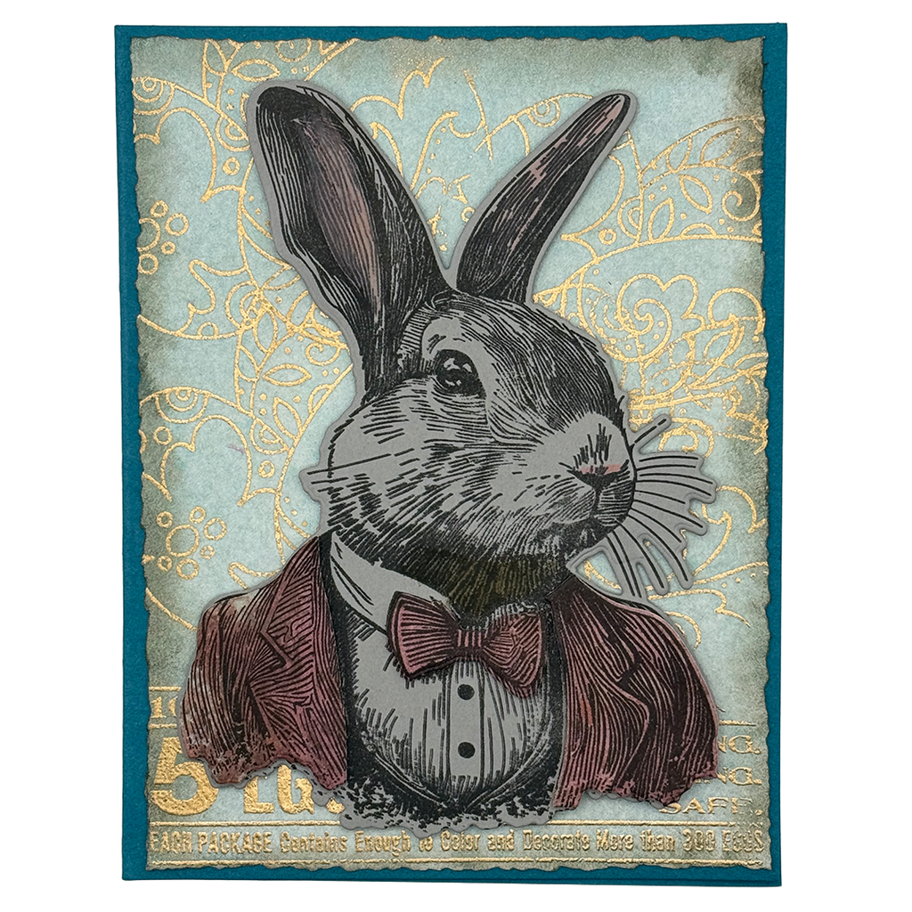 Dressed For the Hunt  Easter Greeting Card