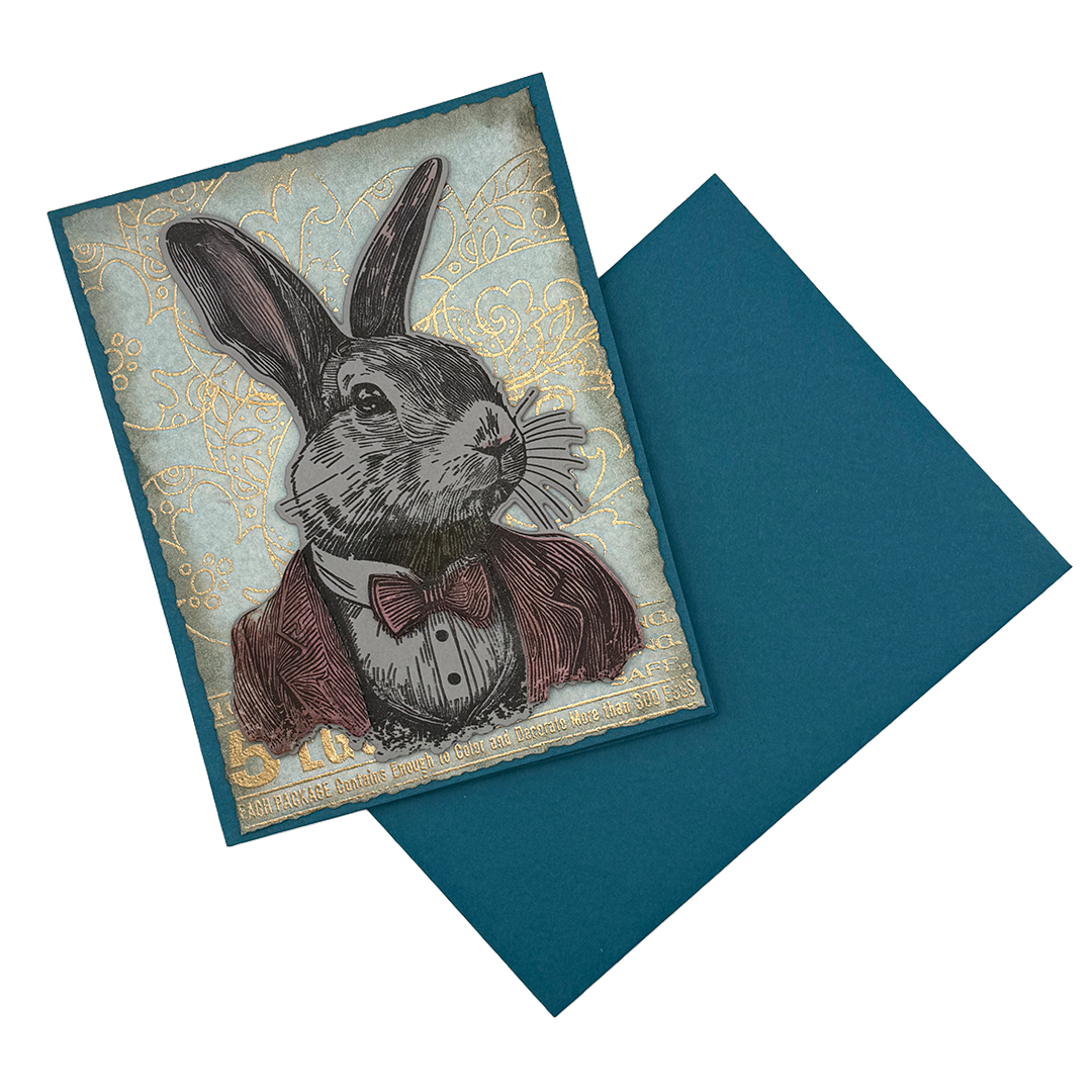 Dressed For the Hunt  Easter Greeting Card