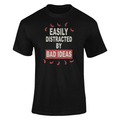Easily Distracted by Bad Ideas - Graphic Short Sleeve Tee