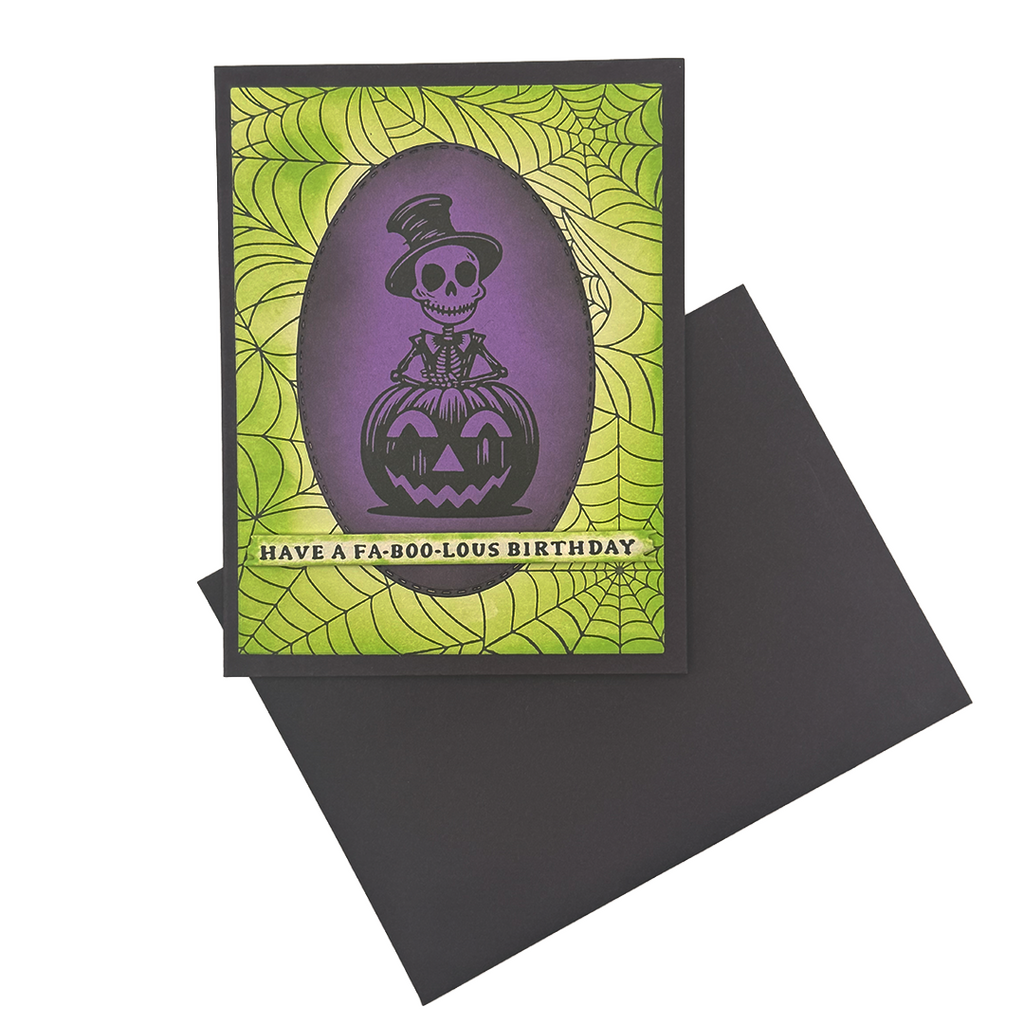 Fa-Boo-Lous Afterlife Handcrafted Birthday Card
