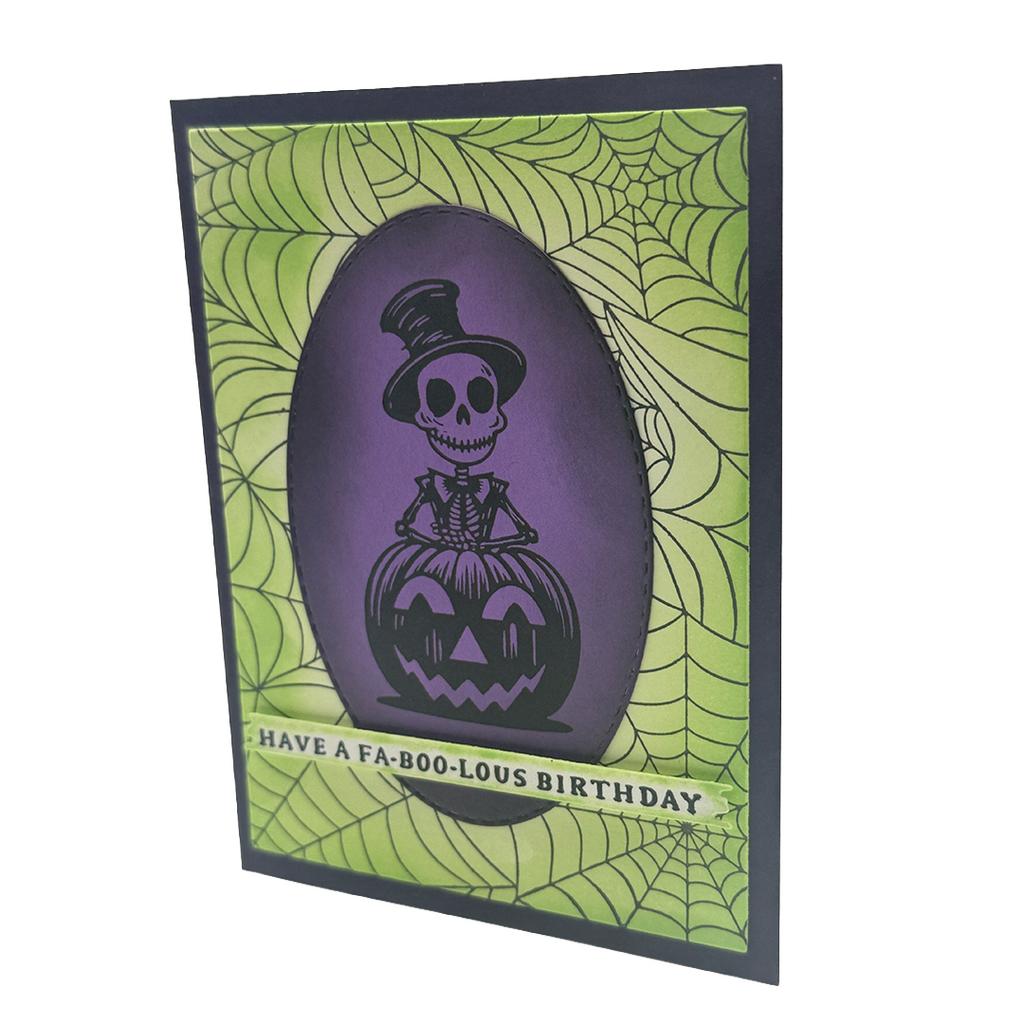 Fa-Boo-Lous Afterlife Handcrafted Birthday Card