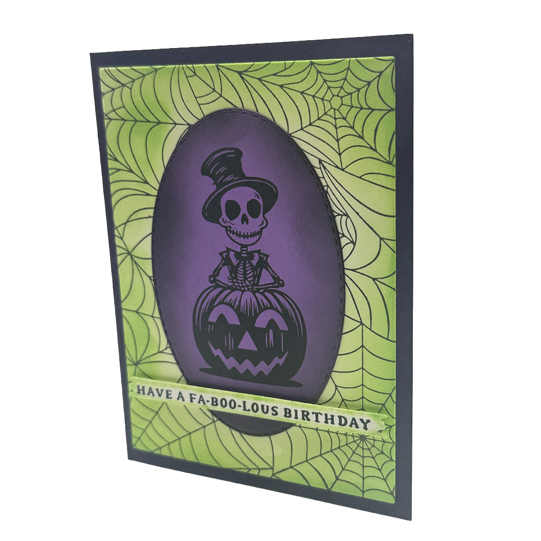 Fa-Boo-Lous Afterlife Handcrafted Birthday Card