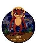 Naughtfrog Ohio Cryptid Club Sticker