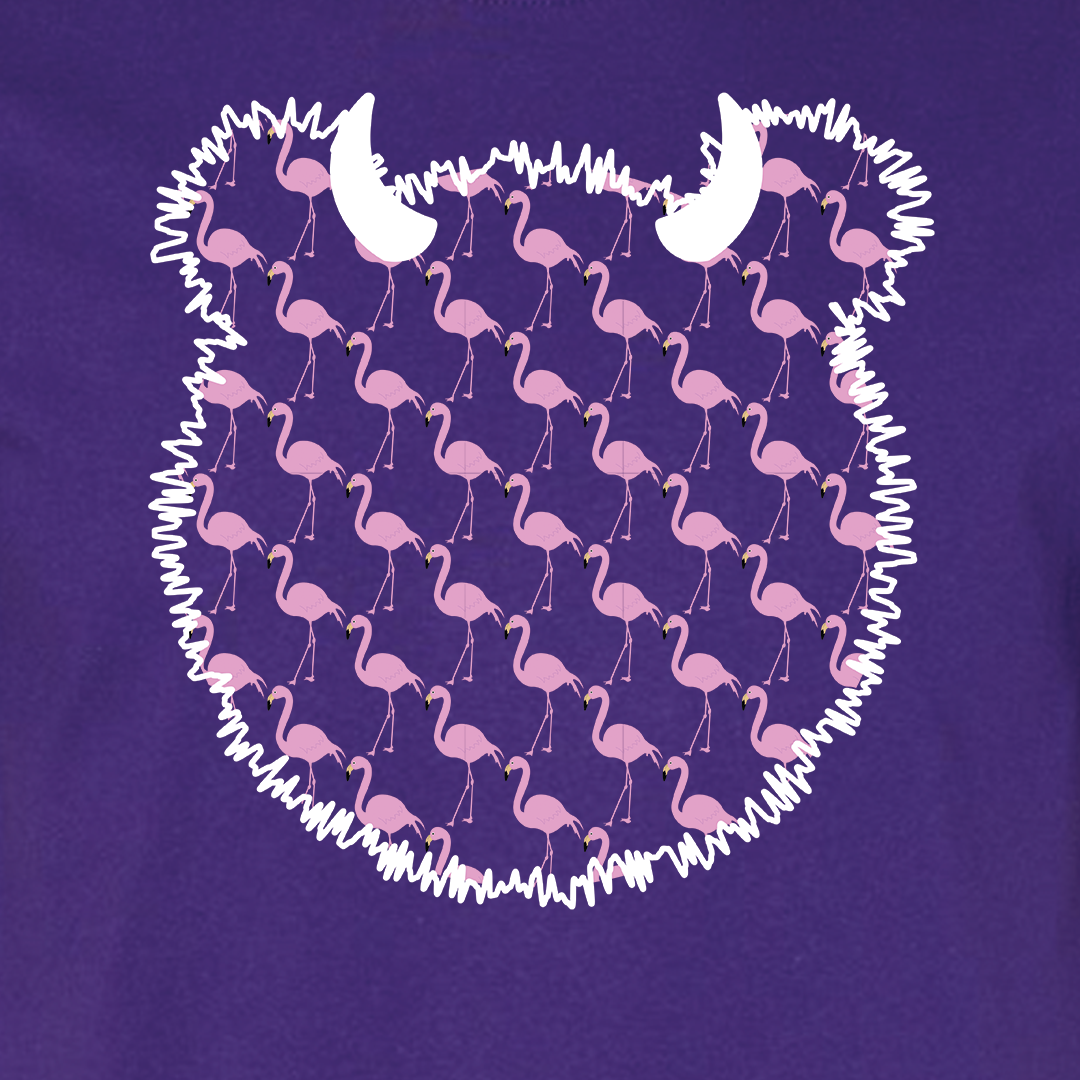Flamingo Bear Graphic Tee