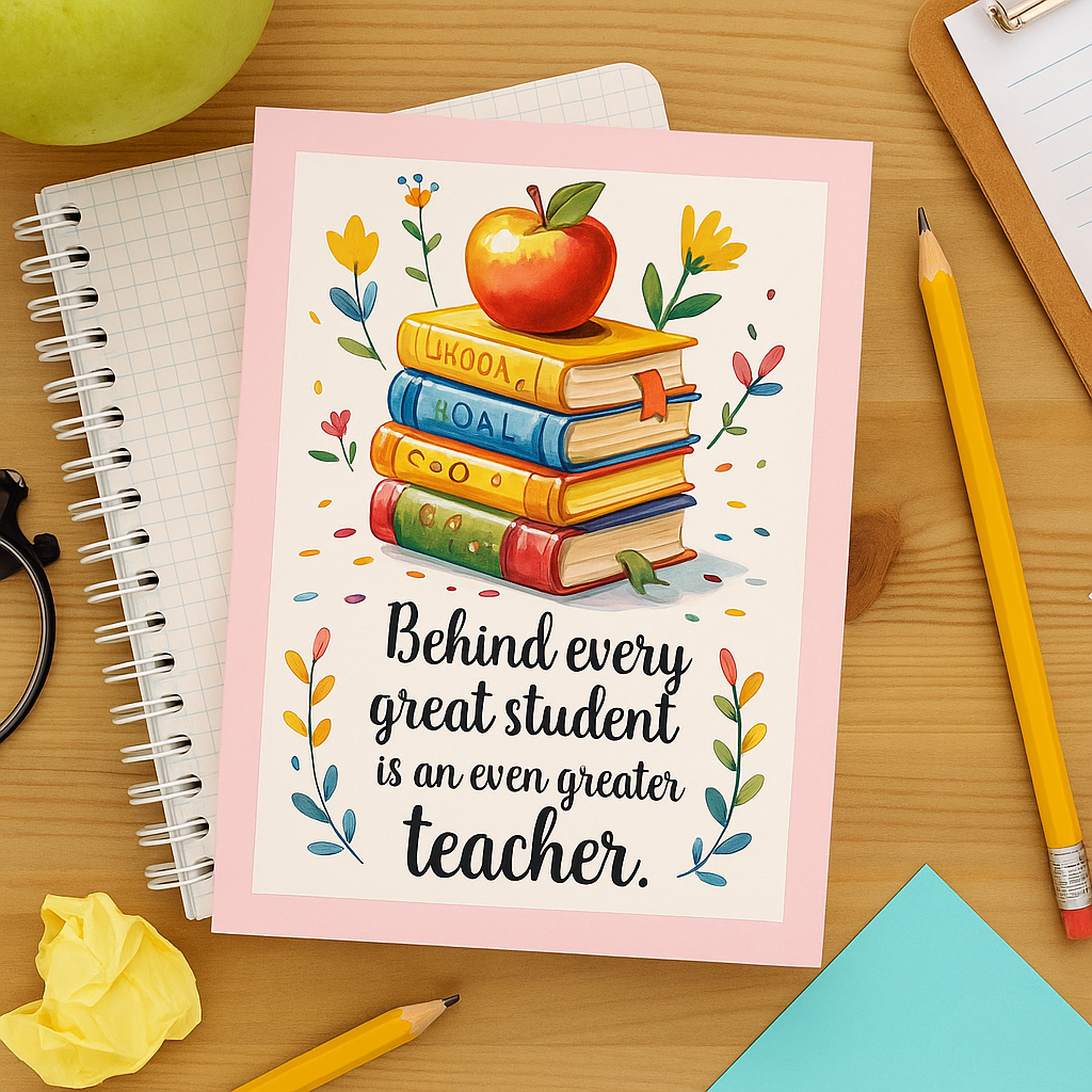 Behind Every Great Student Card