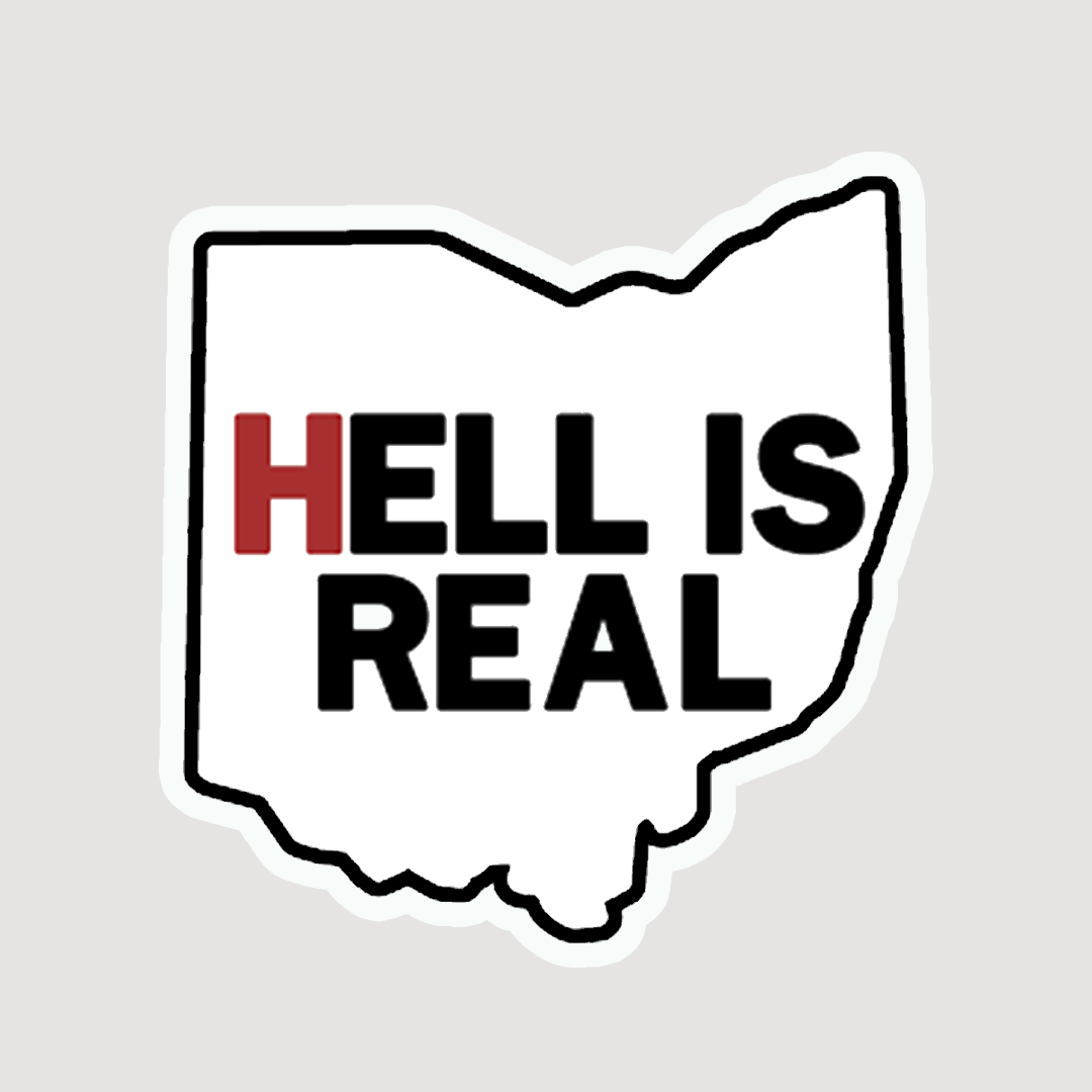 Hell is Real Sticker