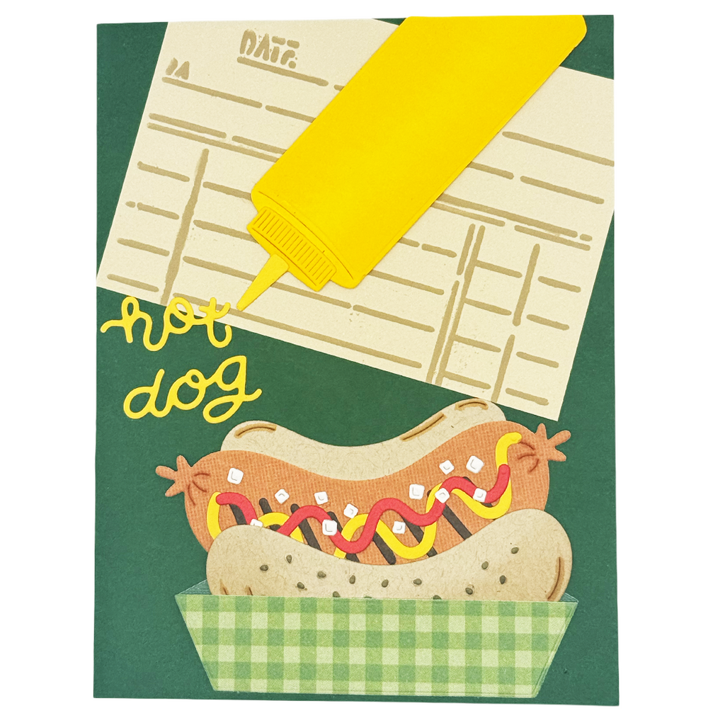 You’re One Hot Dog Handcrafted Love Card