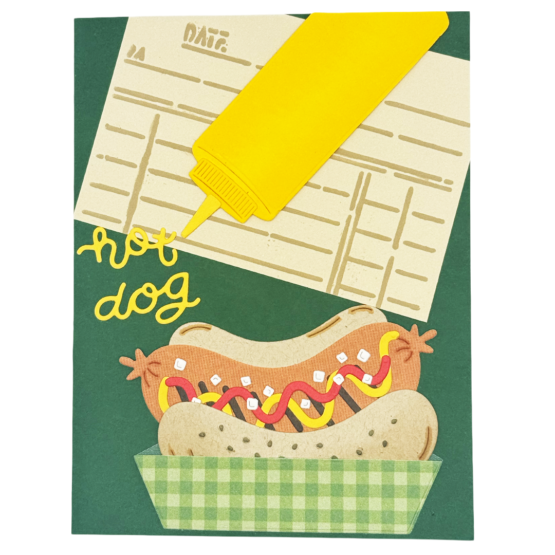 You’re One Hot Dog Handcrafted Love Card