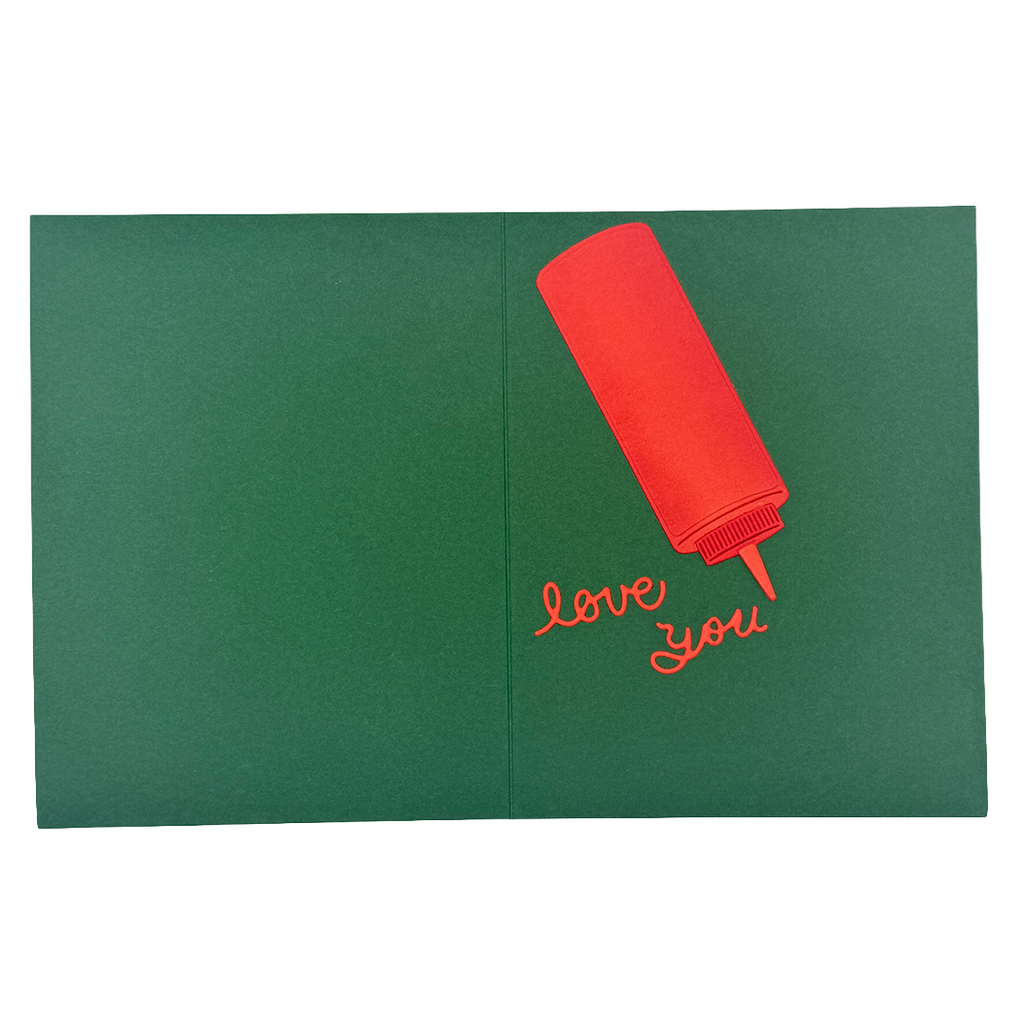 You’re One Hot Dog Handcrafted Love Card