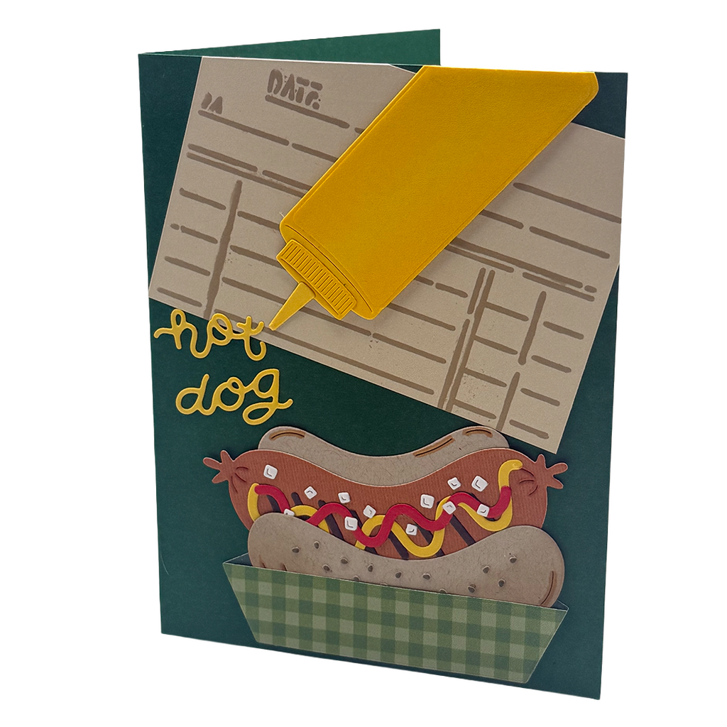 You’re One Hot Dog Handcrafted Love Card