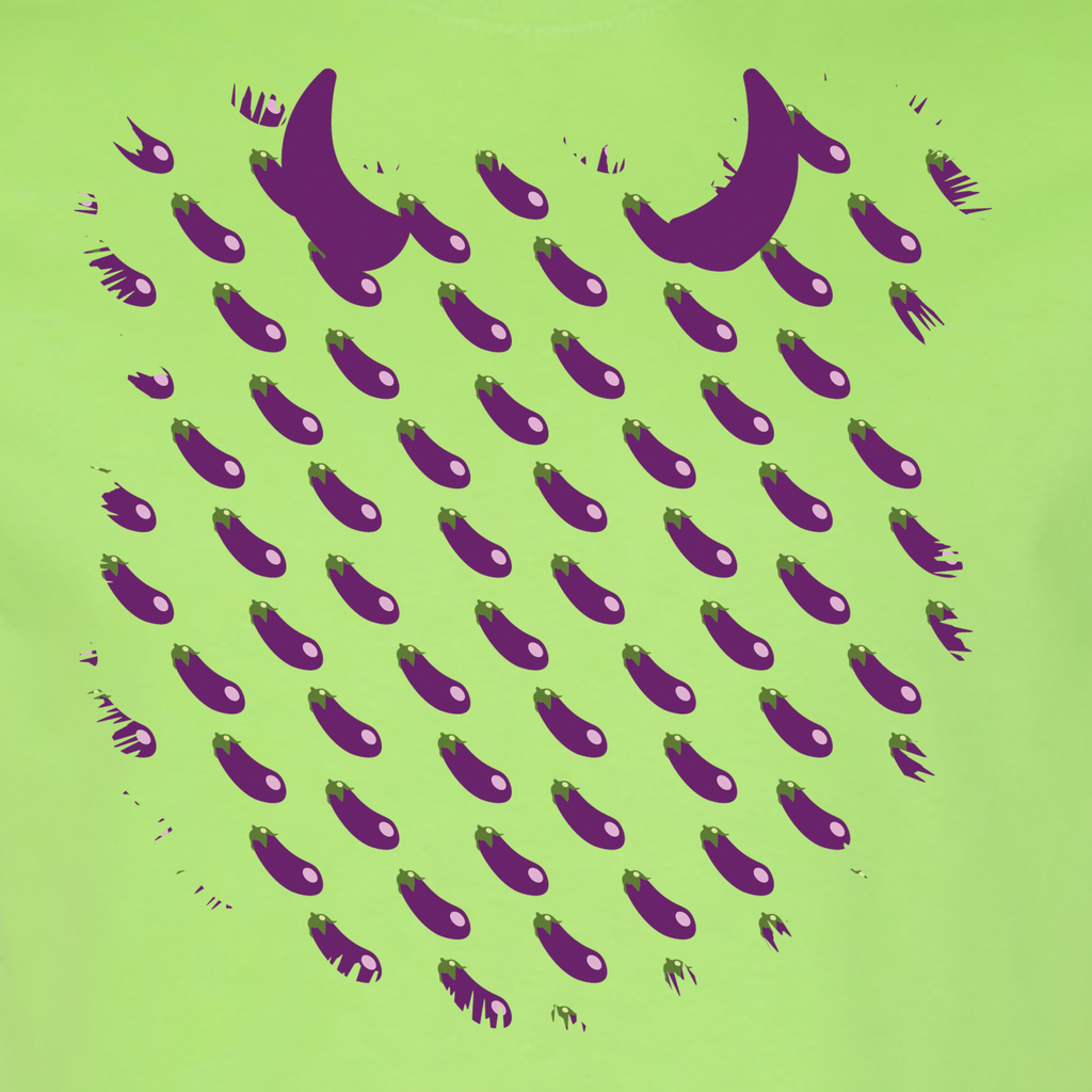 Eggplant Emoji Graphic Tee