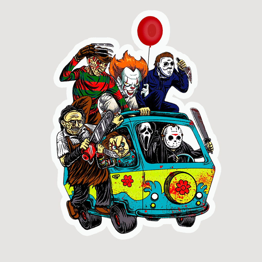 Mystery Machine Killers Sticker