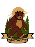 Naughtsquatch Sticker