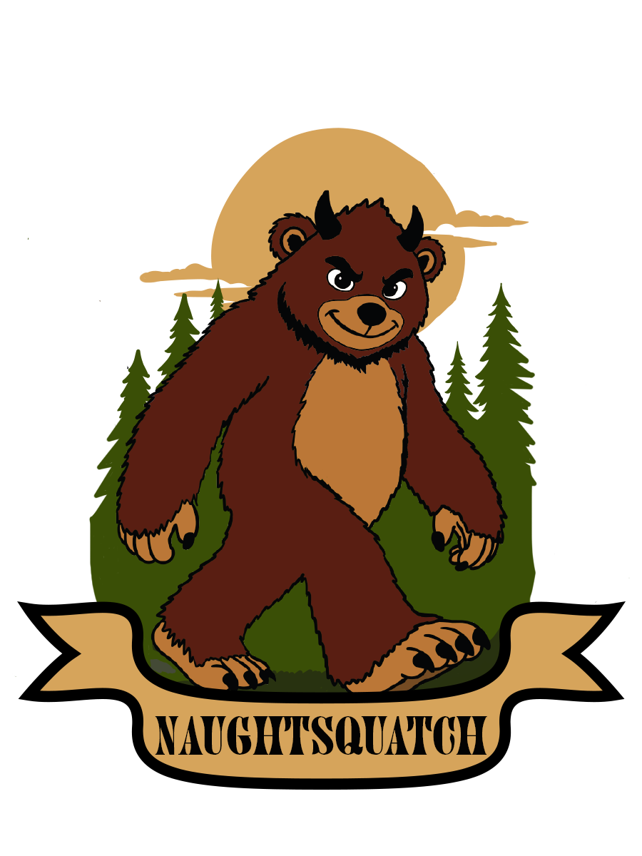 Naughtsquatch Sticker