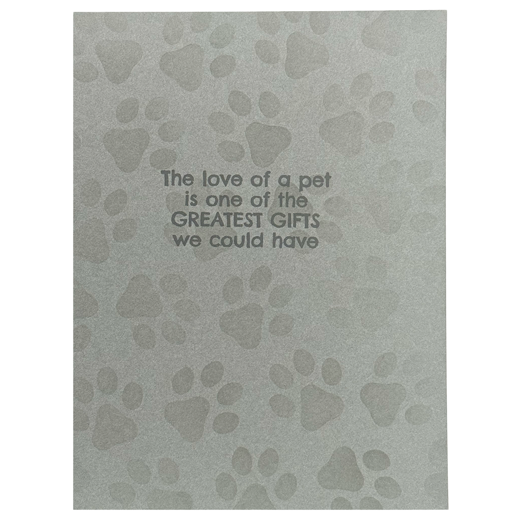 Rainbow Bridge Sympathy Card