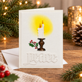 Peace - Hand Crafted Holiday Card