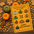 Pick Your Pumpkin Personality – Halloween Greeting Card