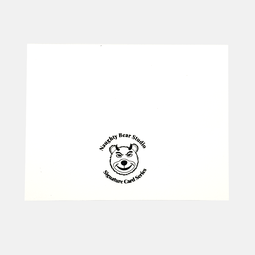 Scripted Thank You Greeting Card