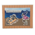 Too Hot to Stay Dead — Summerween HandCrafted Card