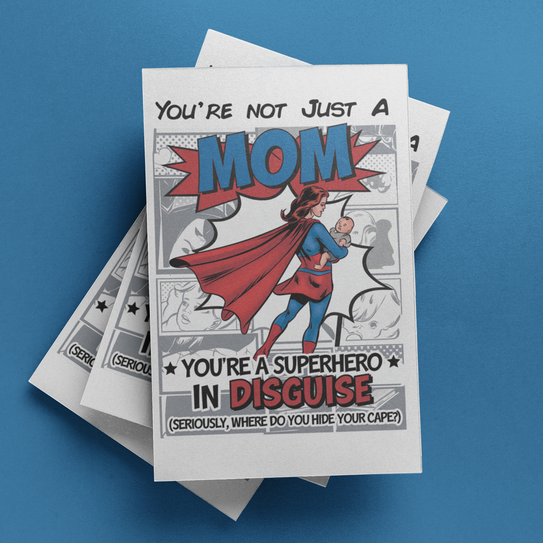 Super Mom Greeting Card