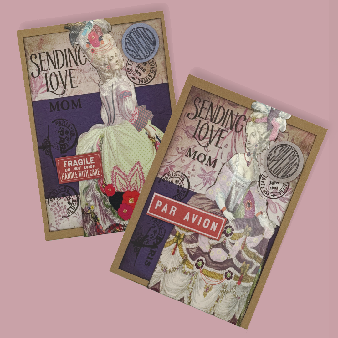 Victorian-Inspired Mother's Day Cards