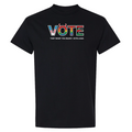 VOTE Loud Unisex T-Shirt | Multi-Flag Pride Graphic