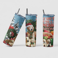 We Woof you A Merry Christmas Tumbler