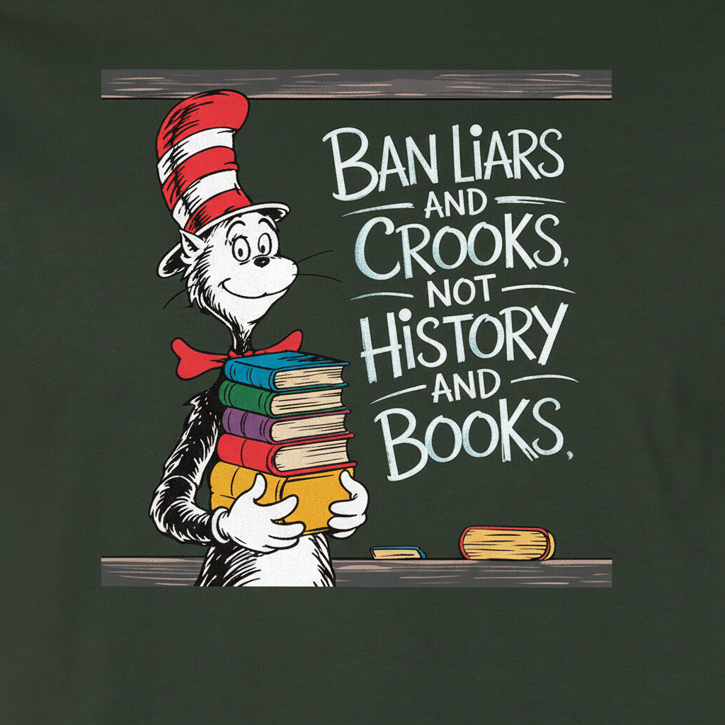 Ban Liars and Crooks Design Close-Up