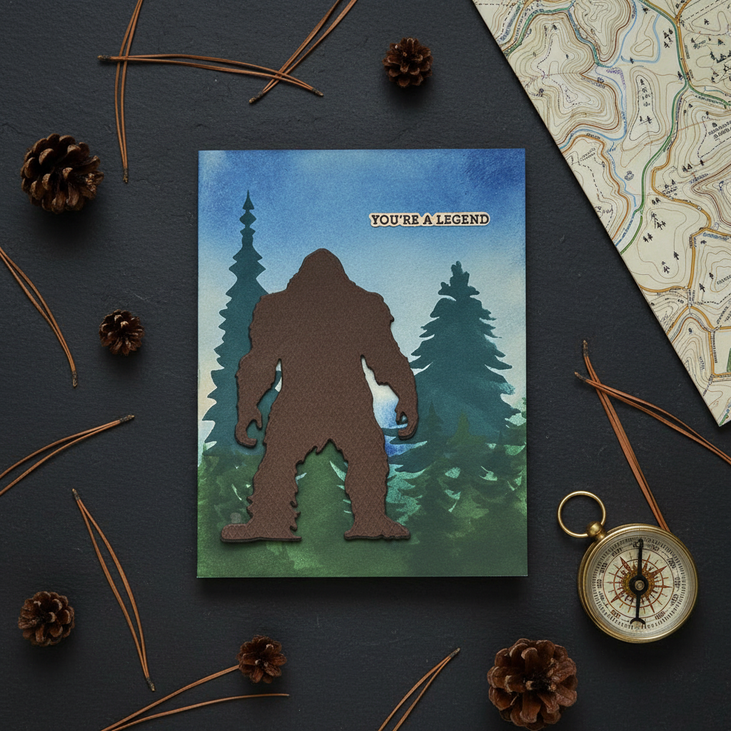 Bigfoot Card - PNW Overhead