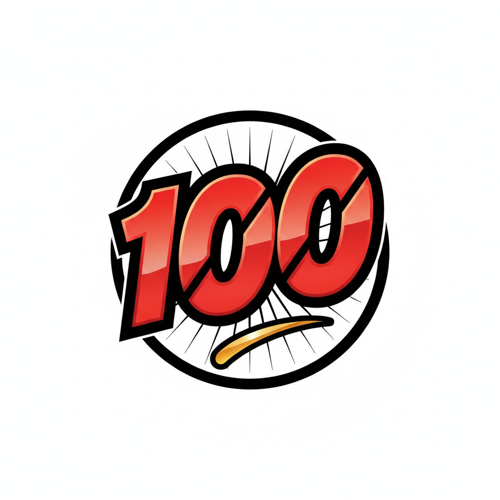 Bold 100 Icon