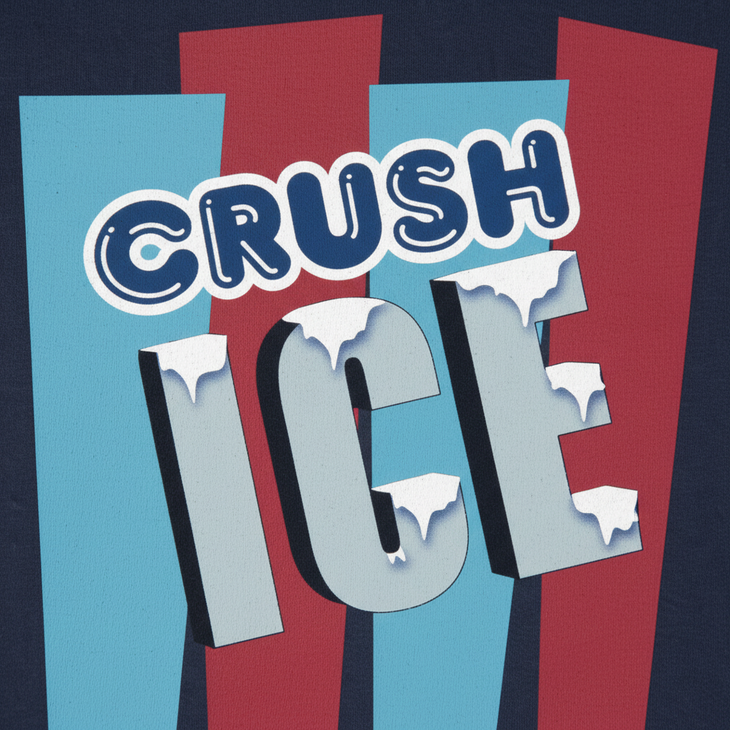 Crush Ice Close-Up