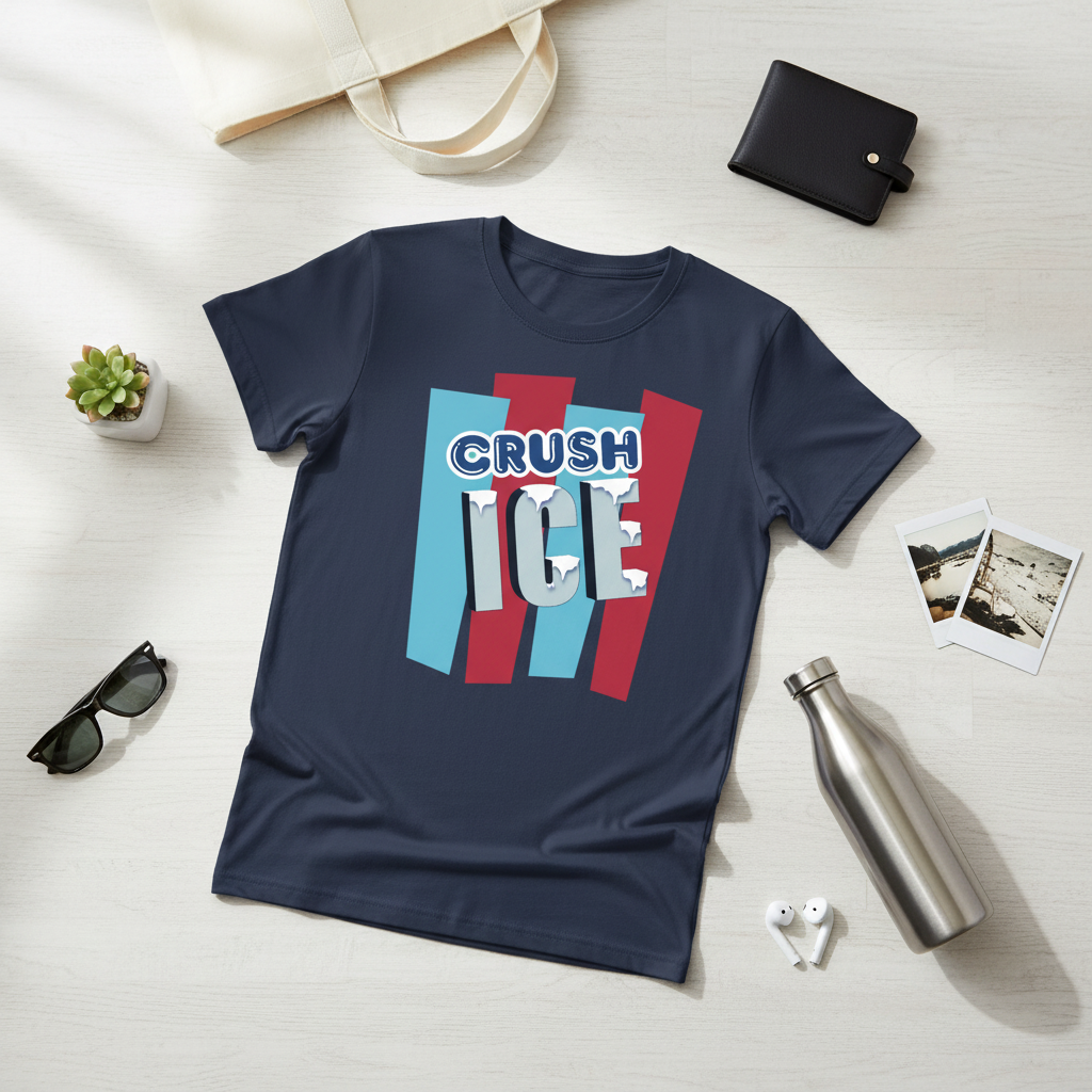 Crush Ice Flat Lay