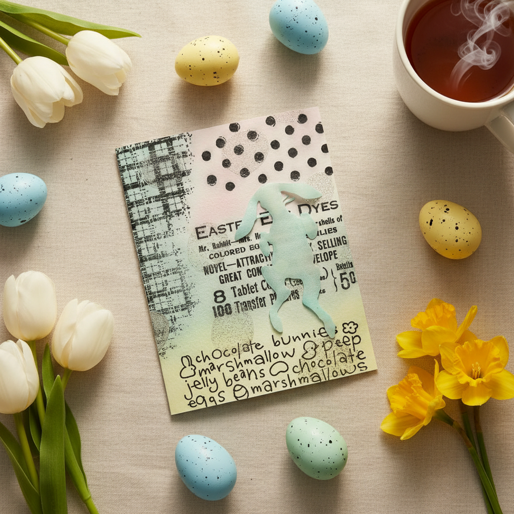 Easter Card Lifestyle Mockup