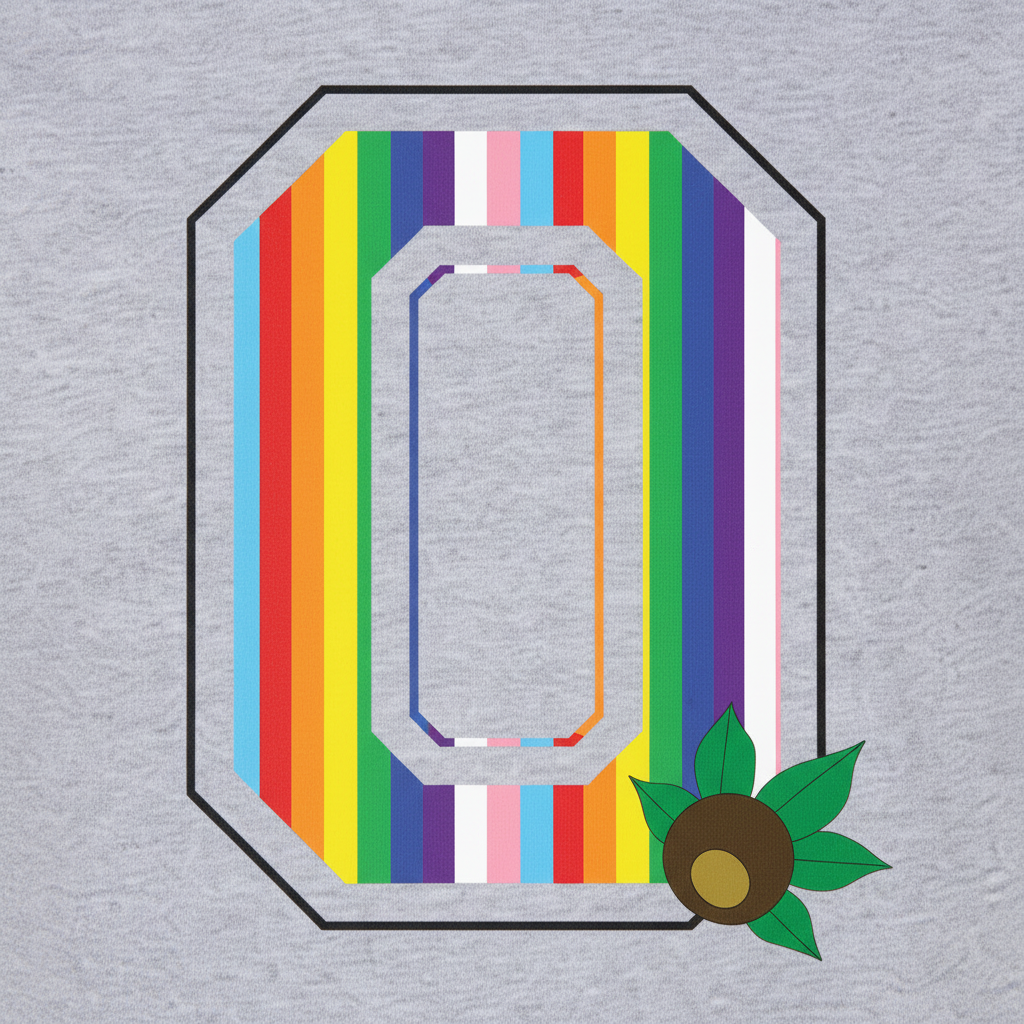 Pride Buckeye O Close-Up