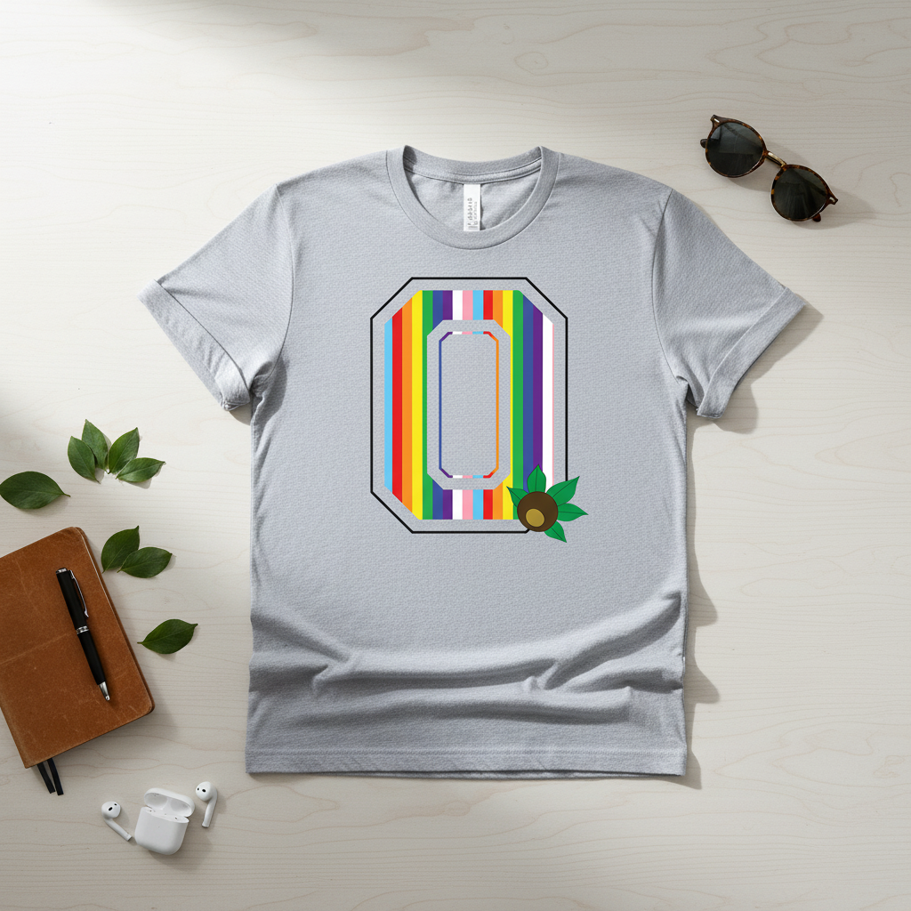 Pride Buckeye O Flat Lay