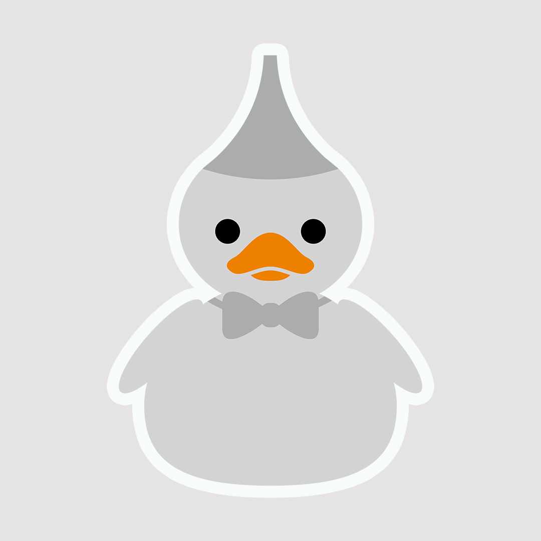 Tinman Duckie Sticker
