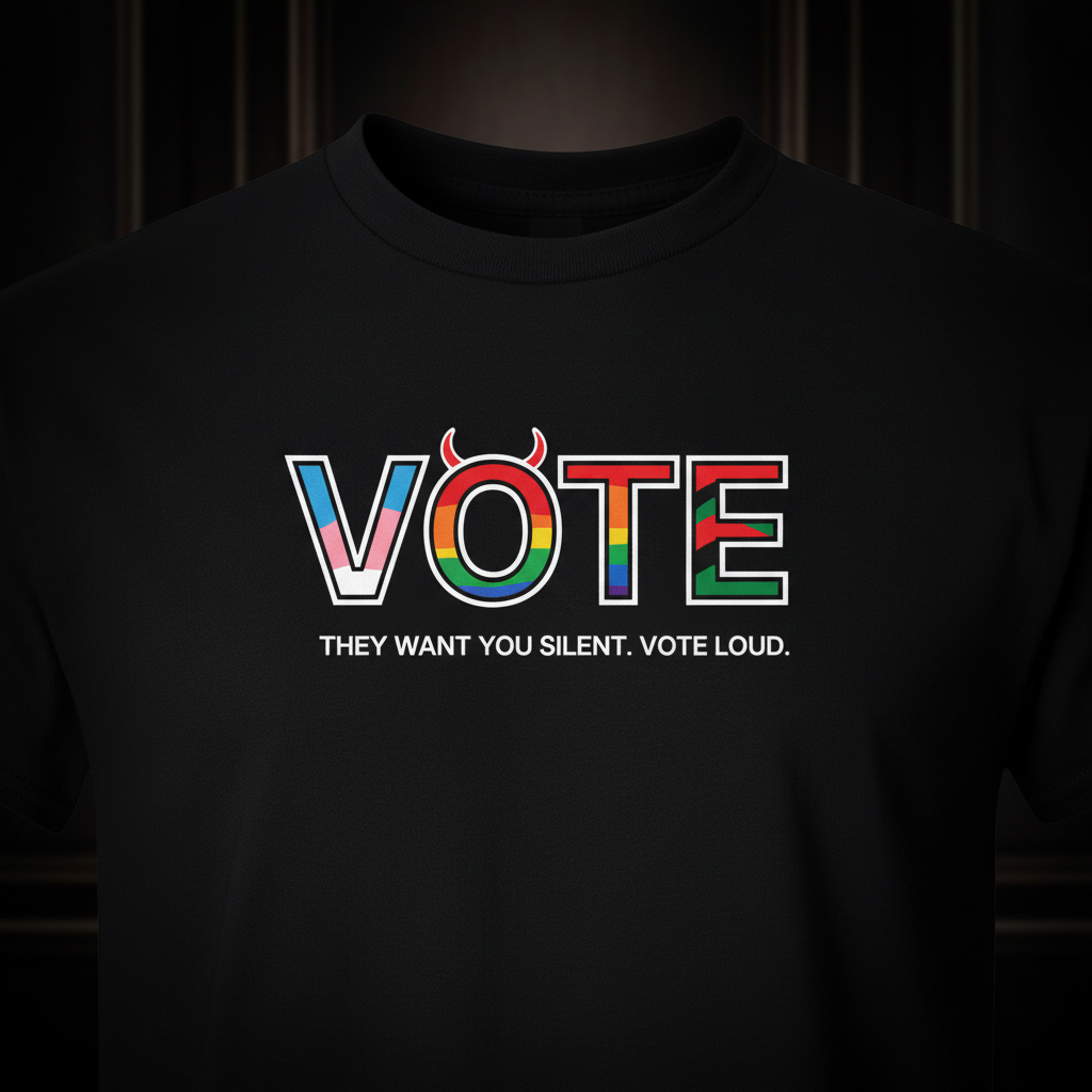 VOTE Loud Close-up