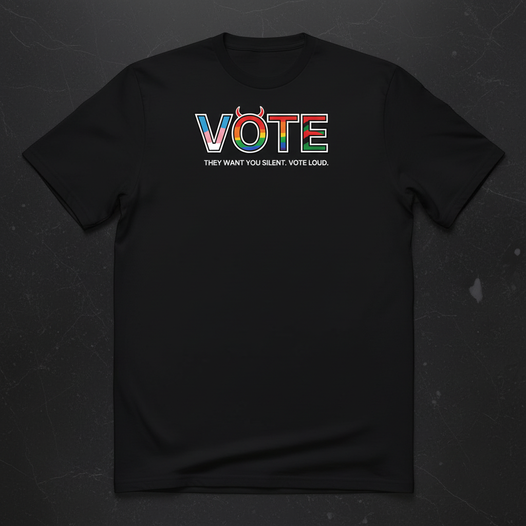 VOTE Loud Flat Lay
