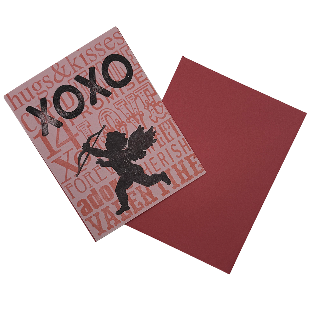 XOXO Cupid Card | Valentine's Day Greeting Card